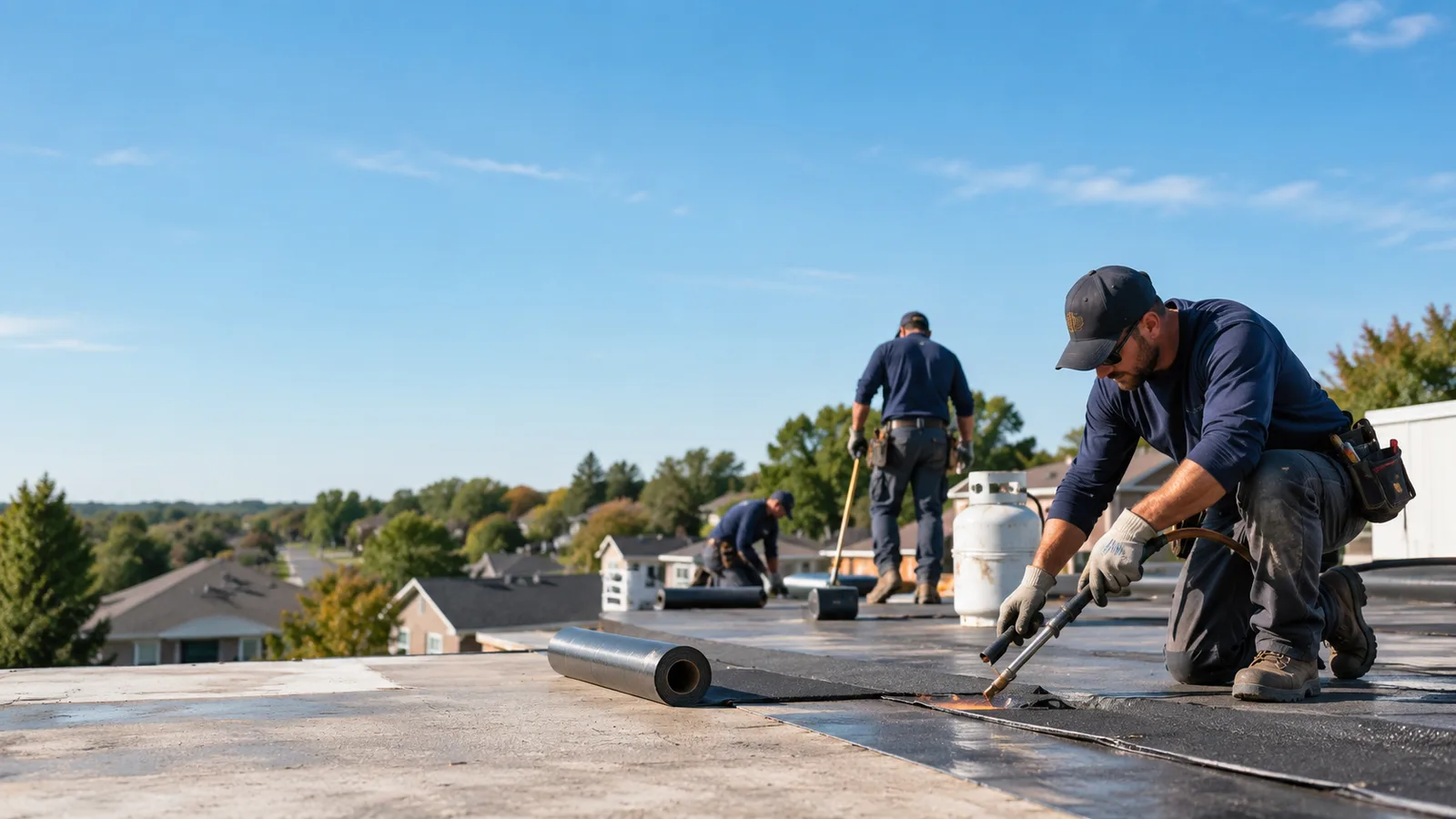 Flat Roof Leak Repair providers in Fillmore, IN